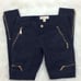 MICHAEL KORS Korda skinny moto zipper pants Women’s Size 0
