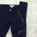 MICHAEL KORS Korda skinny moto zipper pants Women’s Size 0
