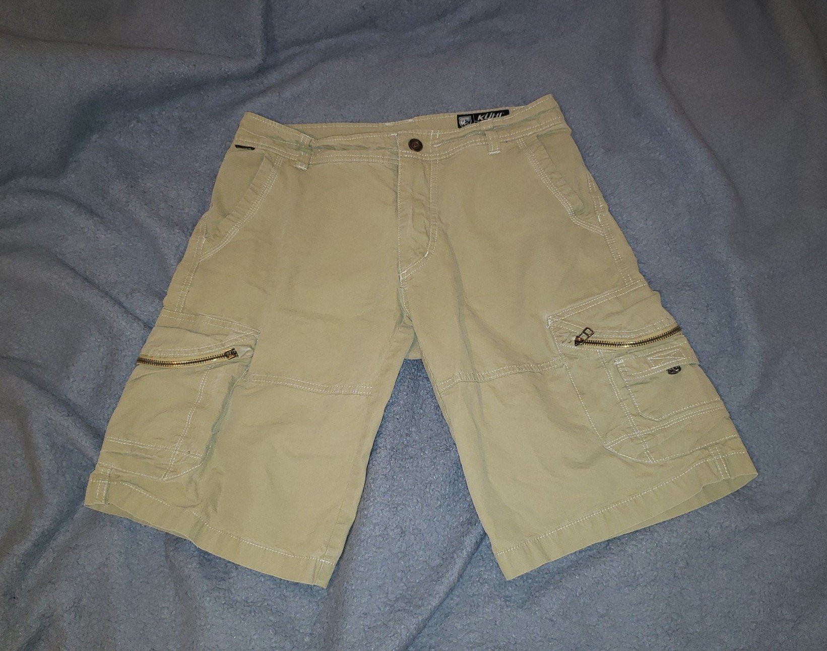 KÜHL Men's Khaki Tan Cargo Shorts size 31