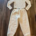Nwot Free People Quilted Love PJ Set