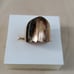 Knife Edge Sterling Silver 925 Modern Ring