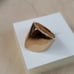 Knife Edge Sterling Silver 925 Modern Ring