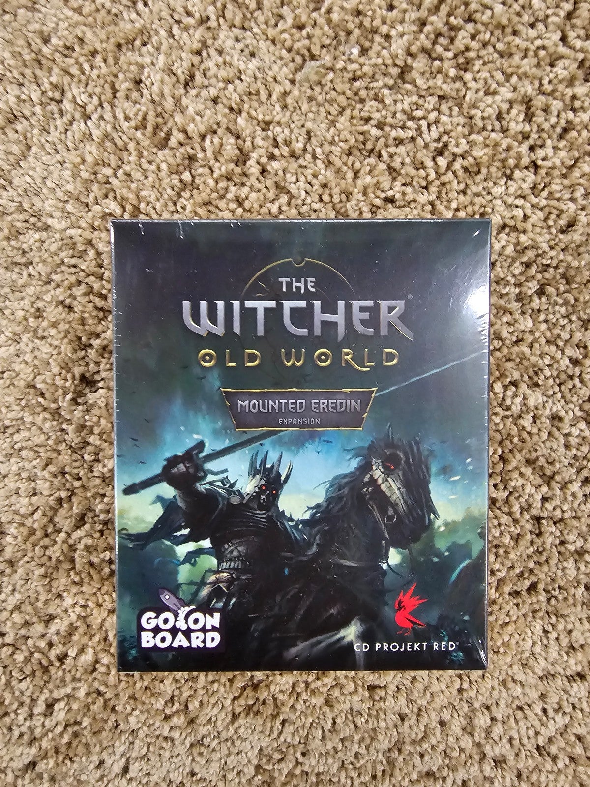 The Witcher Old World Board Game Mounted Eredin Expansion KS Exclusive New