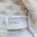 Theory Scalloped Knit white beige sweater