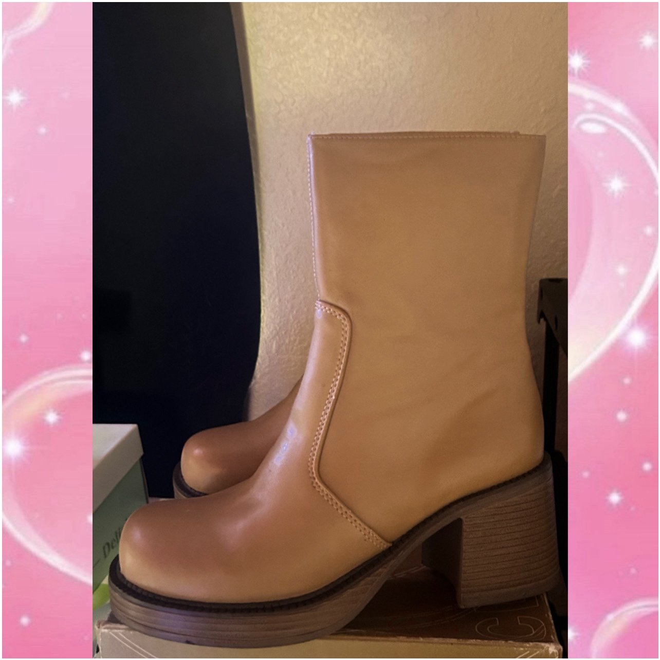Vintage 90s Chunky Platform Boots