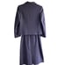Vintage Ireland Willow Weavers 2-Piece Wool Skirt Suit Set 10/12 Purple Tweed