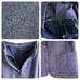 Vintage Ireland Willow Weavers 2-Piece Wool Skirt Suit Set 10/12 Purple Tweed