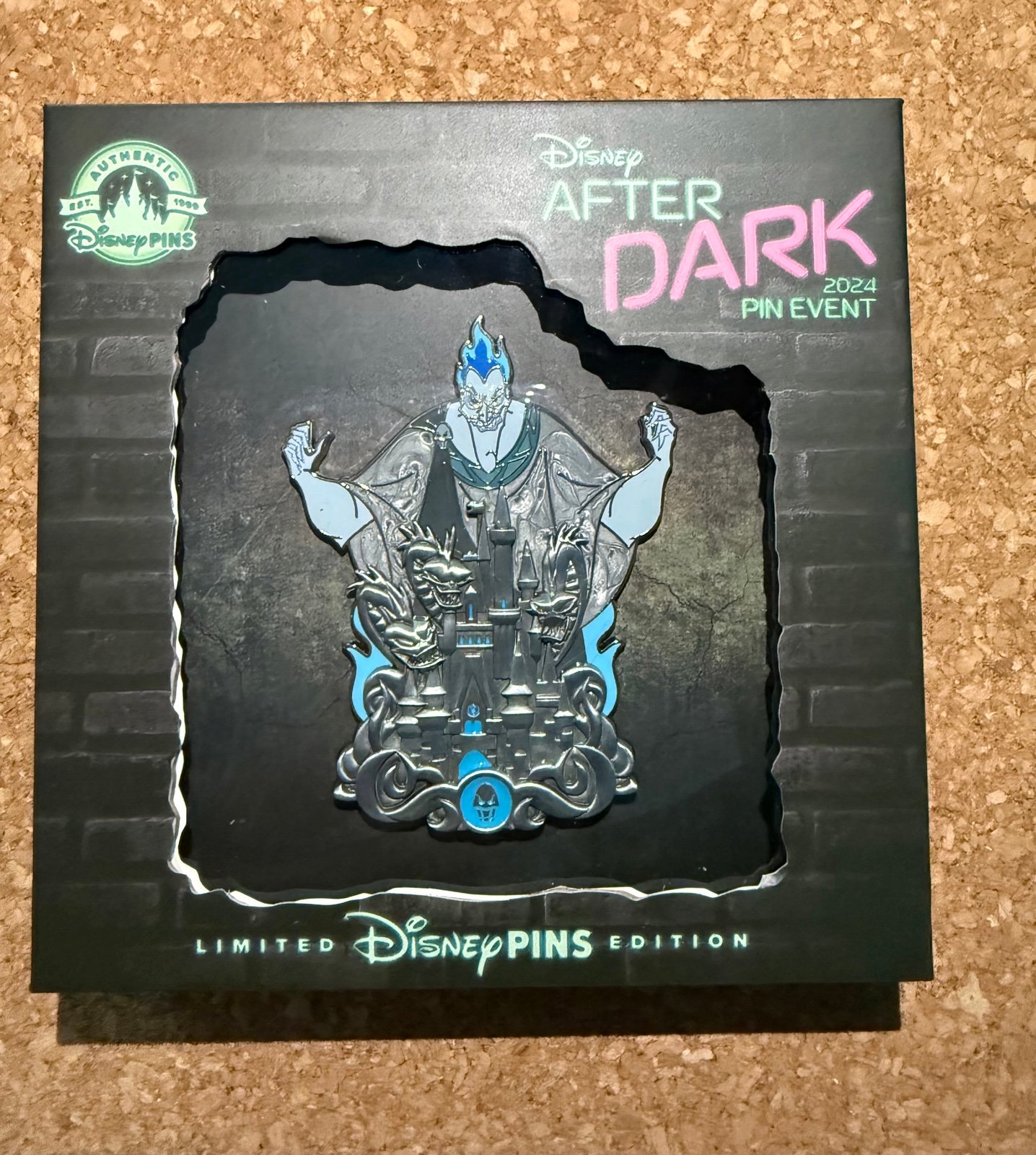 2024 Disney After Dark Villains Castle Takeover Hades Hercules Pin LE 500