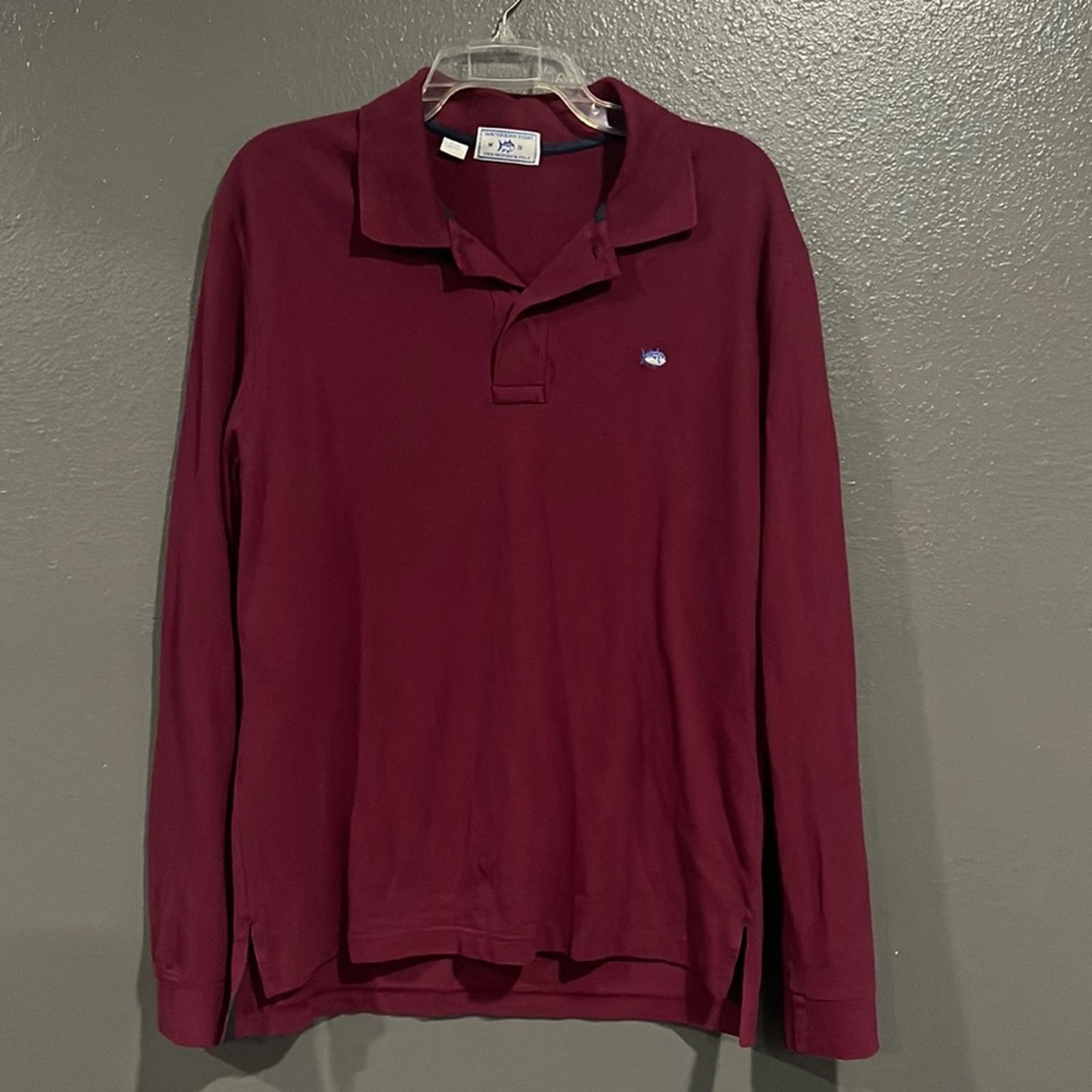 Southern Tide The Skipjack long sleeve polo shirt sz M