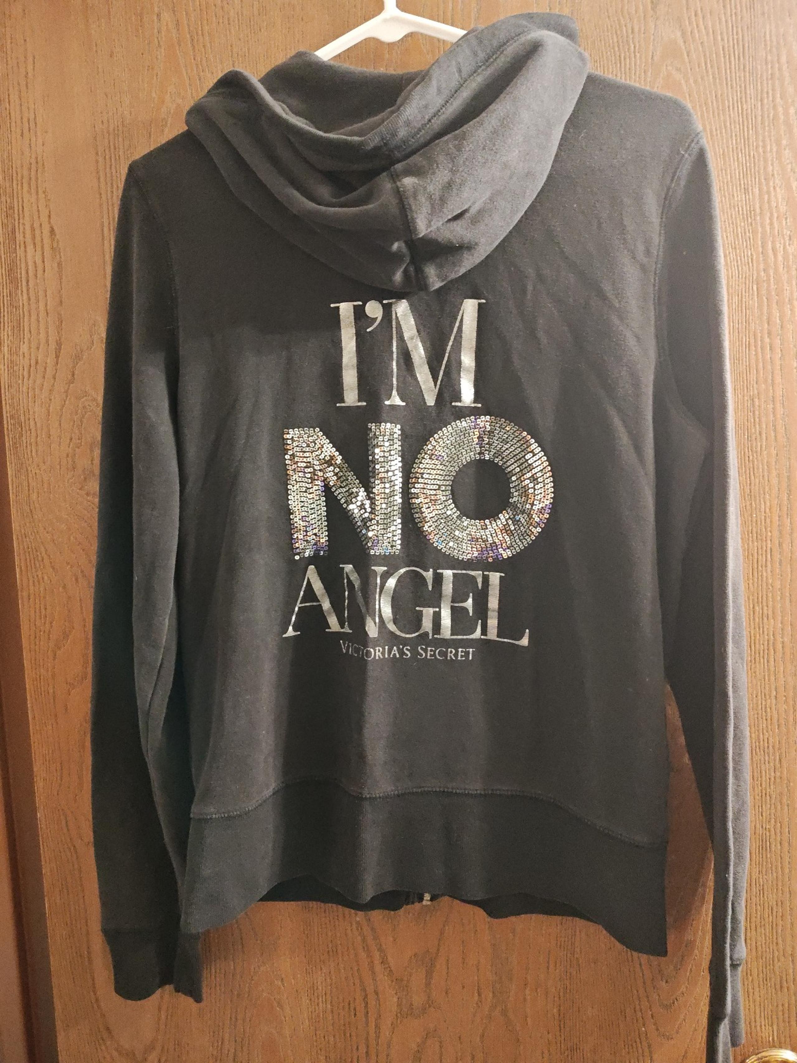 VS zip up Hoodie. Size Large. Black