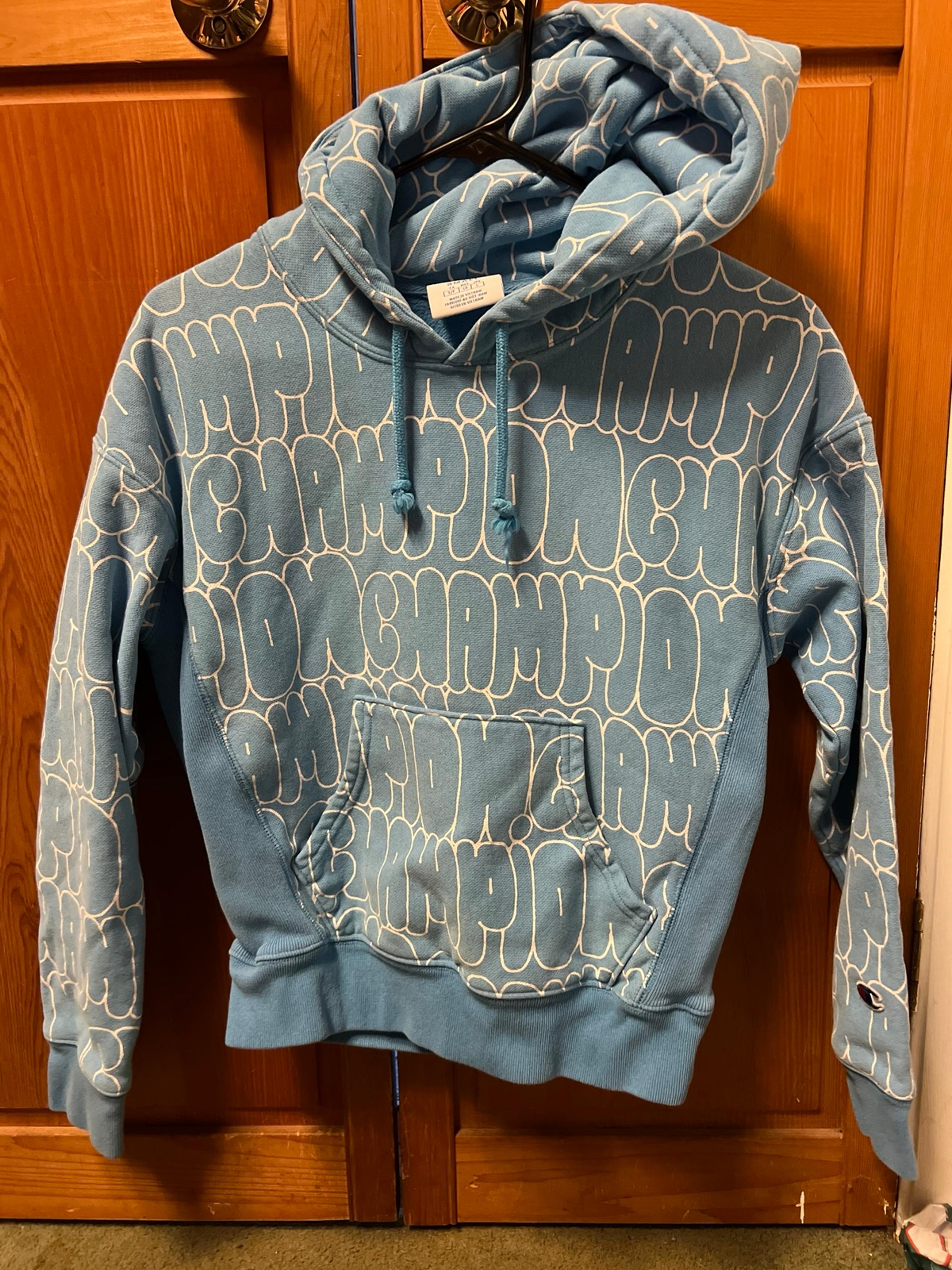 Champion women’s blue hoodie