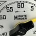 Vintage Minute Minder Lux Clock MFG CO Kitchen Timer Non-Working Art Deco Décor