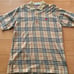 Burberrys Beige Check Polo Shirt, Size M