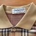 Burberrys Beige Check Polo Shirt, Size M