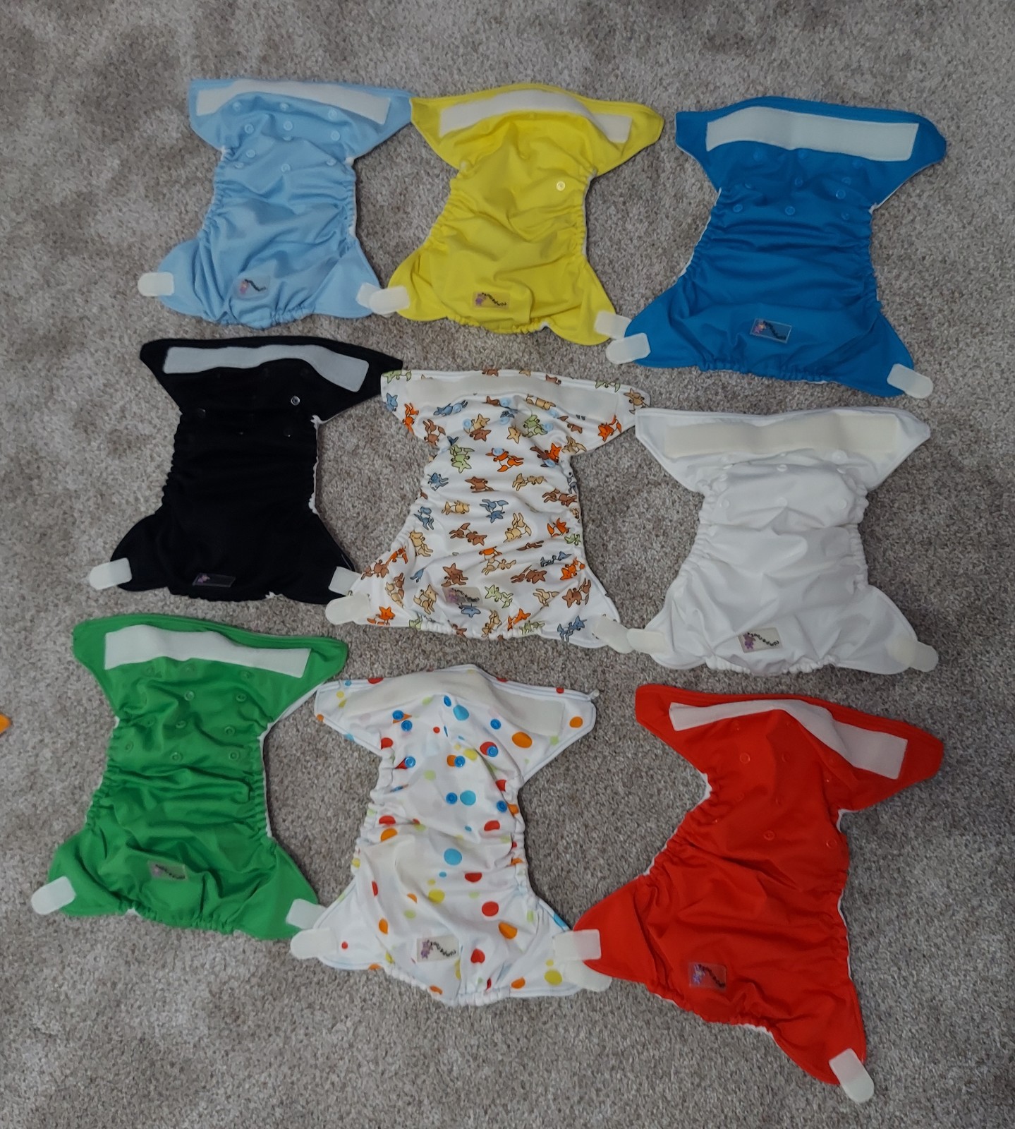 Rumparooz one size pocket diapers