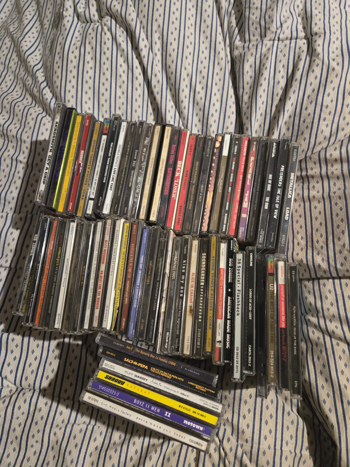 Lot of 61 rock cds