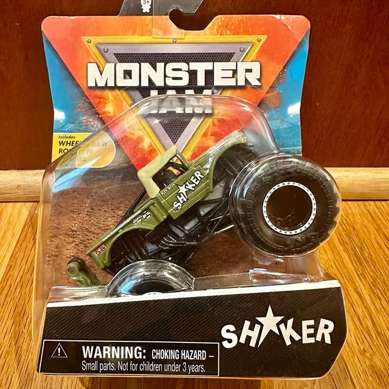 Shaker, Monster Jam Monster Truck with Wheelie Bar, Arena Favorite, NEW