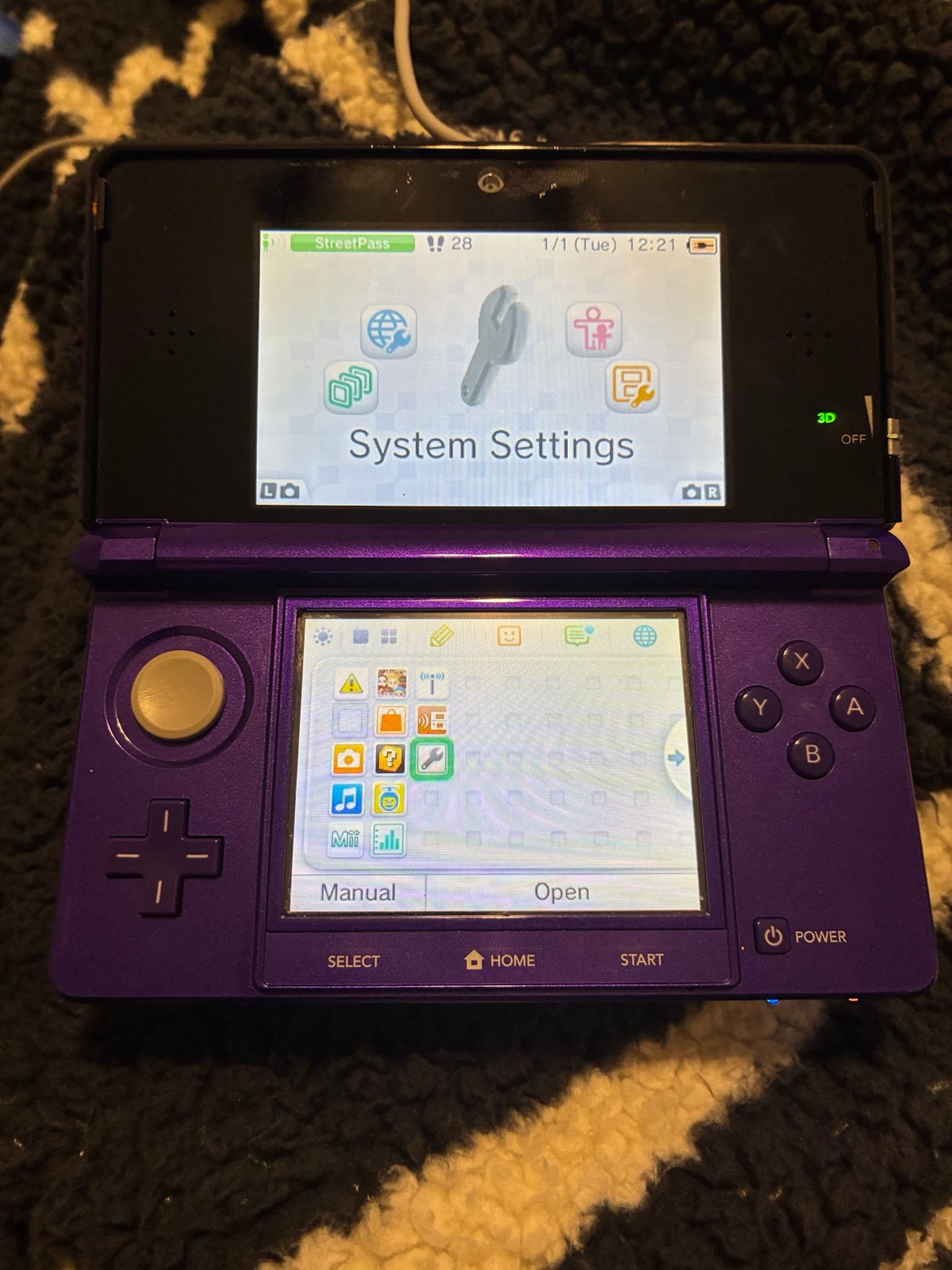 midnight purple 3ds
