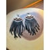 Wood and Leather Bohemian Fringe Earrings