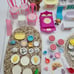 Barbie Huge Lot Of Dollhouse Furniture And Accessories Lot Of 100 +