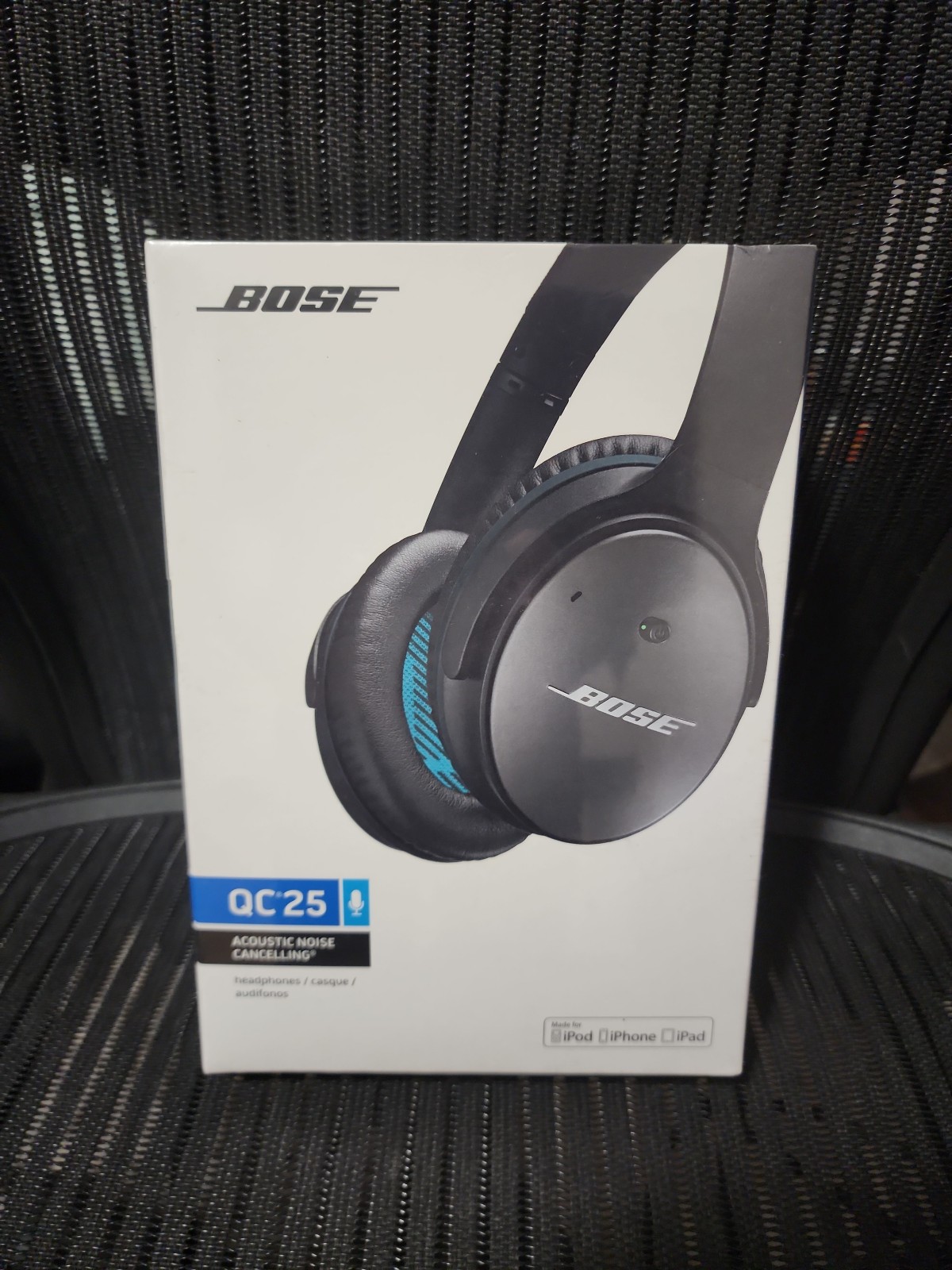Bose QC 25 Acoustic Noice Cancelling headphones
