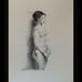 Raphael Soyer Nude Woman (Black & White)