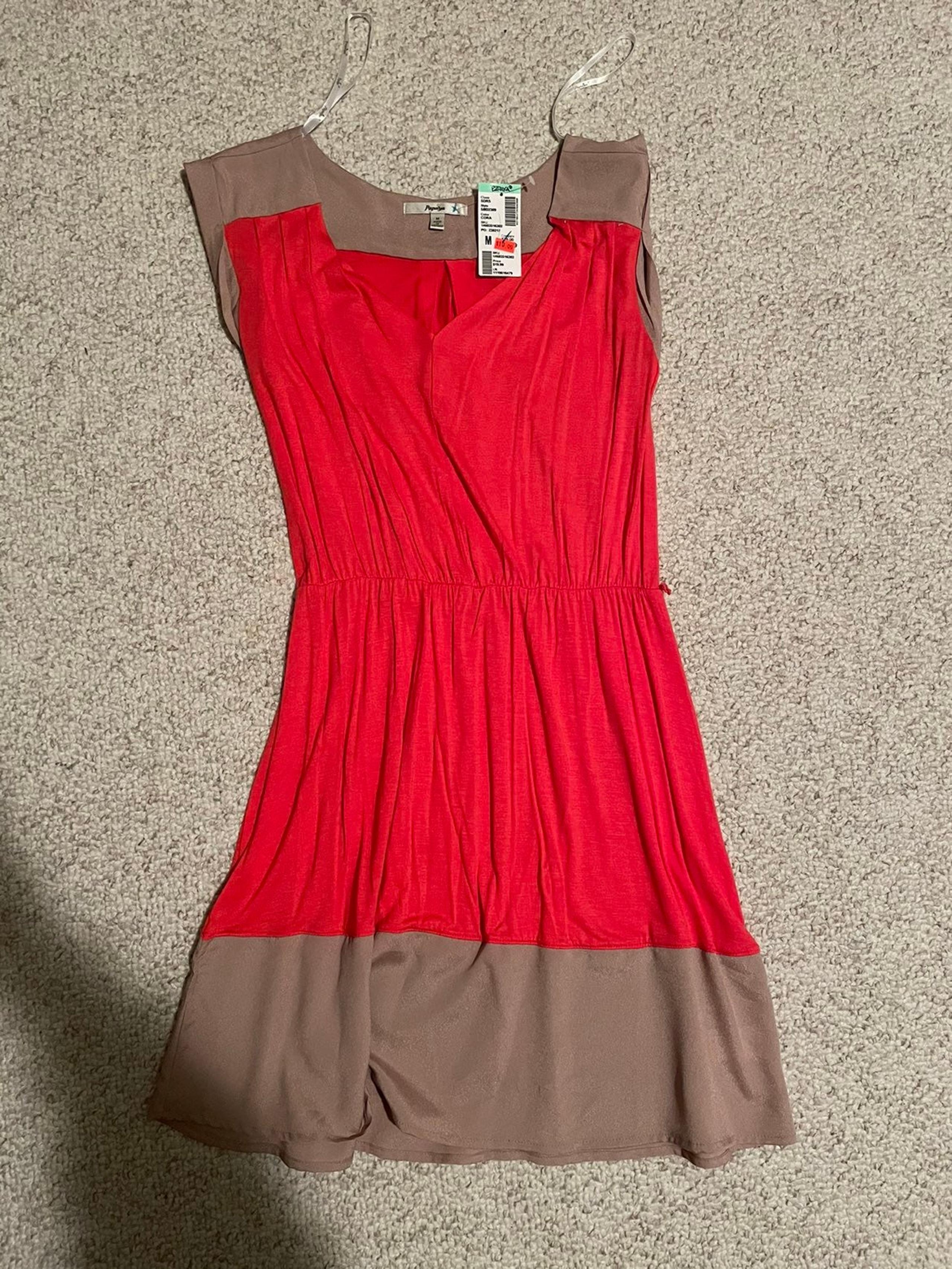Papaya Coral Dress