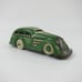 Vintage MARX Wind Up Tin Toy Green Tricky Taxi Cab Car 1930s