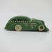 Vintage MARX Wind Up Tin Toy Green Tricky Taxi Cab Car 1930s