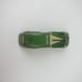 Vintage MARX Wind Up Tin Toy Green Tricky Taxi Cab Car 1930s
