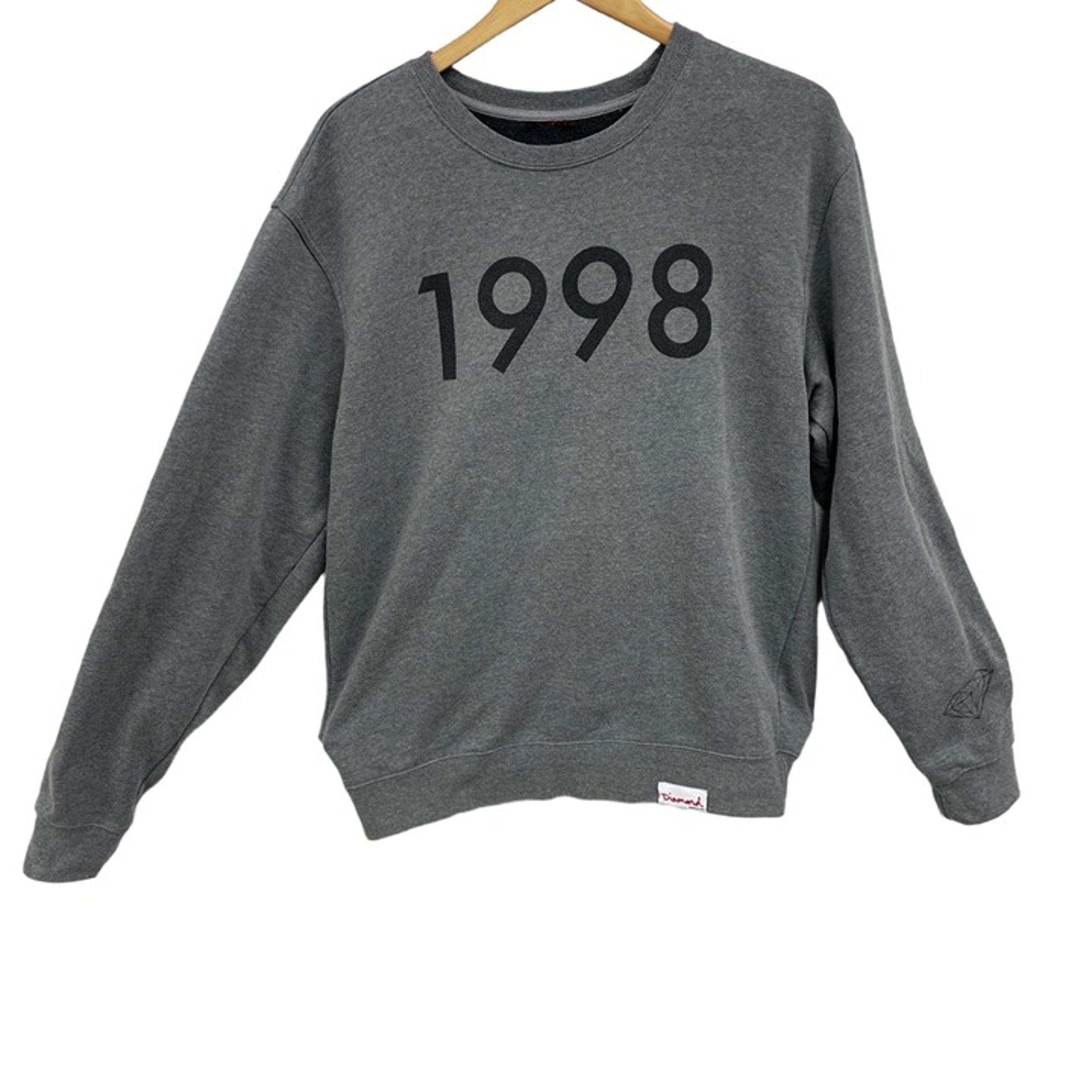 Diamond Supply Co Vintage 1998 Graphic Sweatshirt Unisex Medium