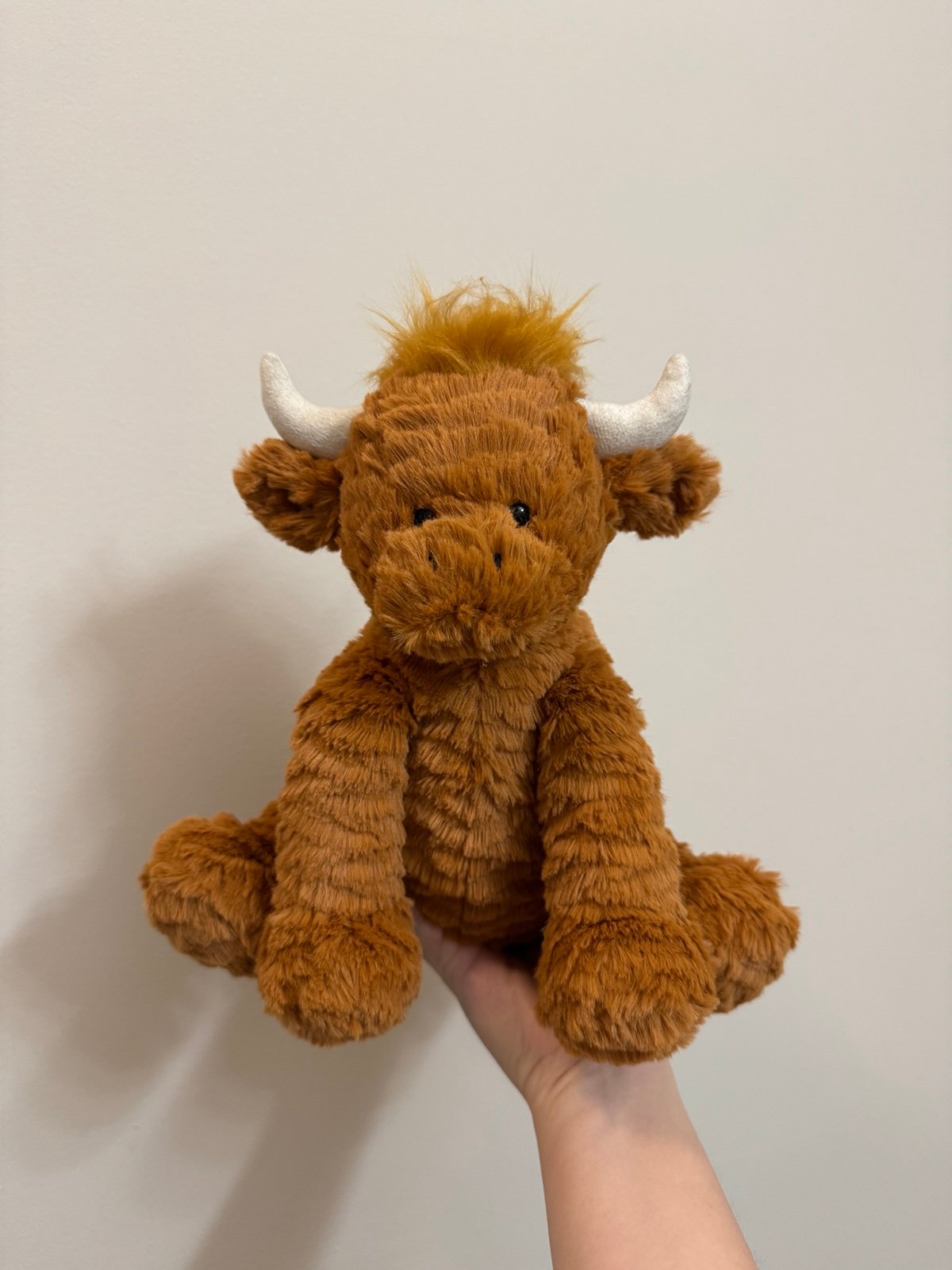 Jellycat Fuddlewuddle Highland Cow - BNWT VHTF Retired Fast Shipping!