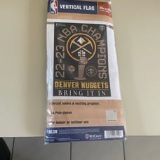 Denver nuggets champions banner vertical flag 28x40