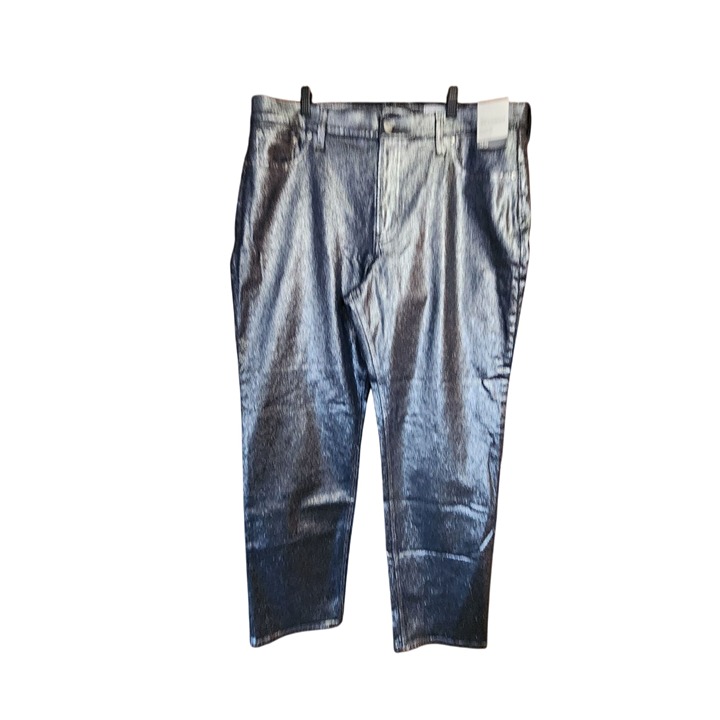 Gap High Rise Metallic '90s Straight Jeans Womens Size 20R NWT
