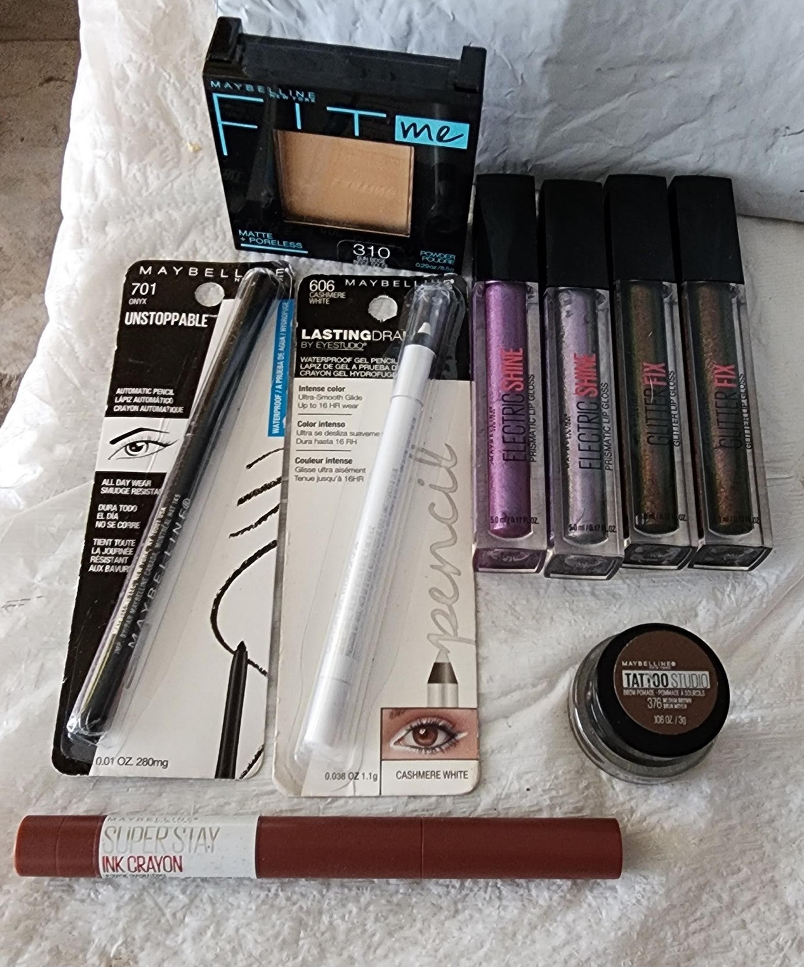 Maybelline New York makeup Lot BENIFITS CHARITY