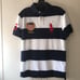 Polo Ralph Lauren Men's Gold USA Flag Crest Emblem Pony Logo Shirt White Size S