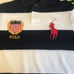 Polo Ralph Lauren Men's Gold USA Flag Crest Emblem Pony Logo Shirt White Size S