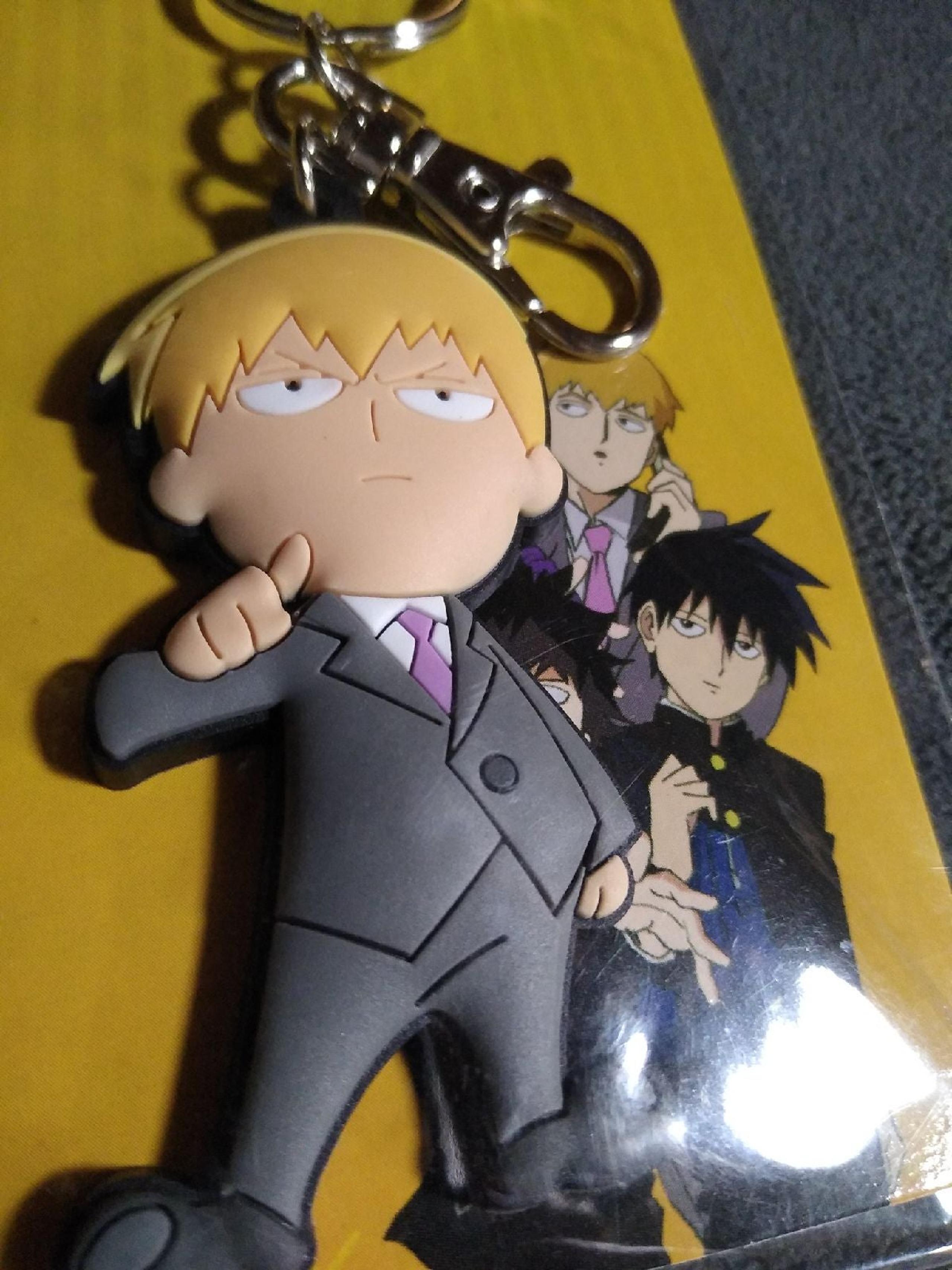 mob psycho 100 keychain