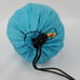 New MalloMe Single Portable Camping Hammock Parachute Lightweight Nylon Blue