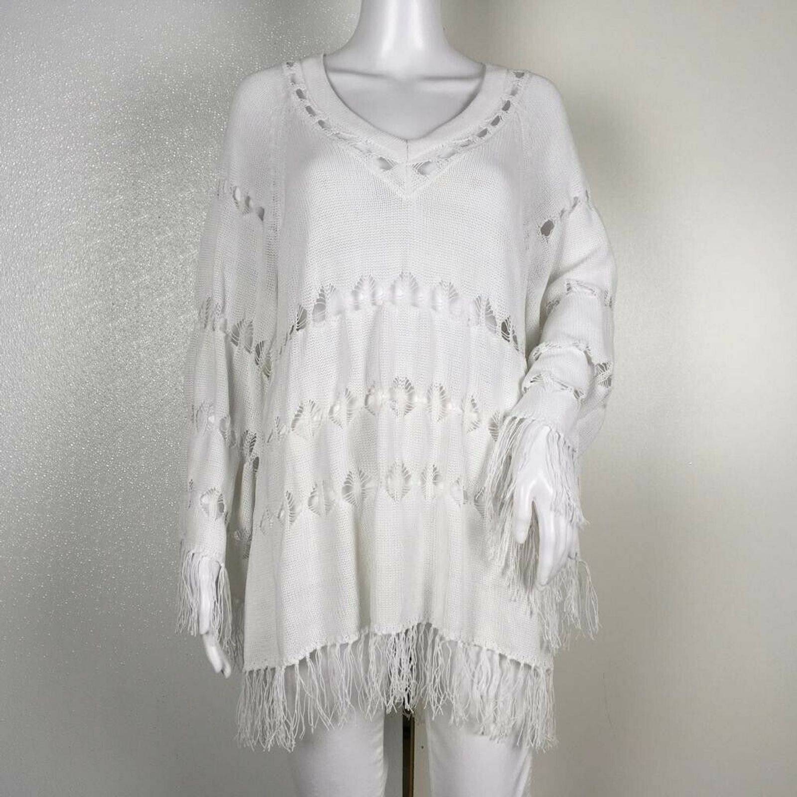 Ramy Brook Woman's Bobbi Poncho Sweater