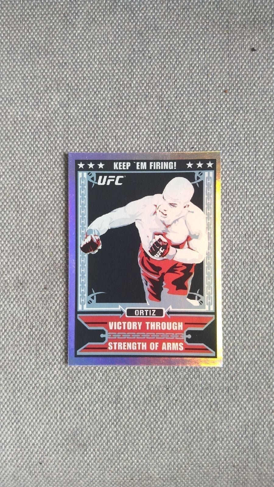 UFC Topps Tito Ortiz Propaganda Insert