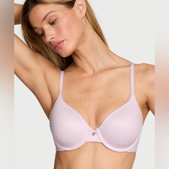 NWOT Victoria's Secret Perfect Coverage Body Bra Delicate Violet 38D