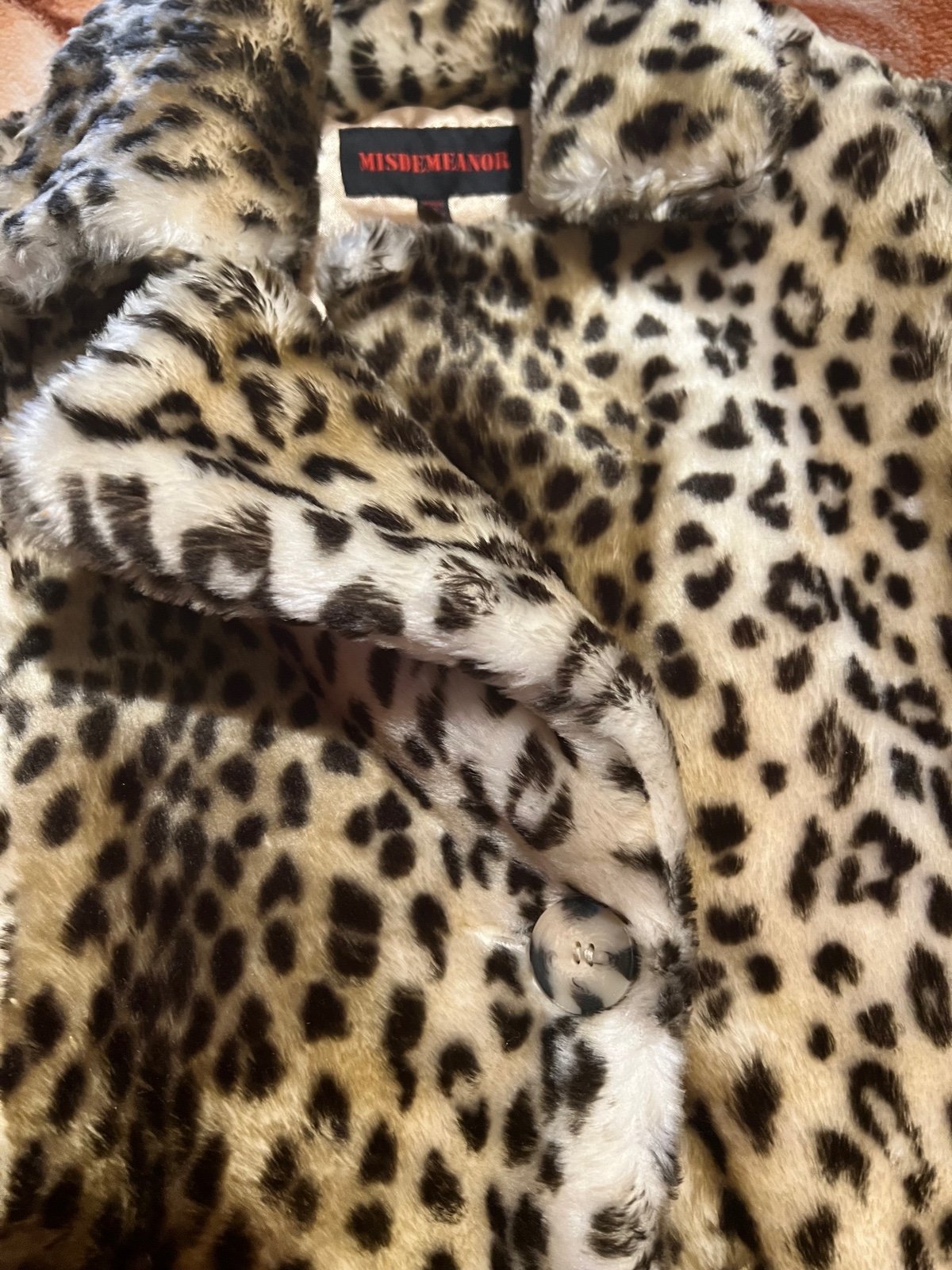 Faux fur coat