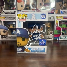 Funko Pop Stadium Fluffy Limited Edition RARE Gabriel Iglesias Signed Autograph