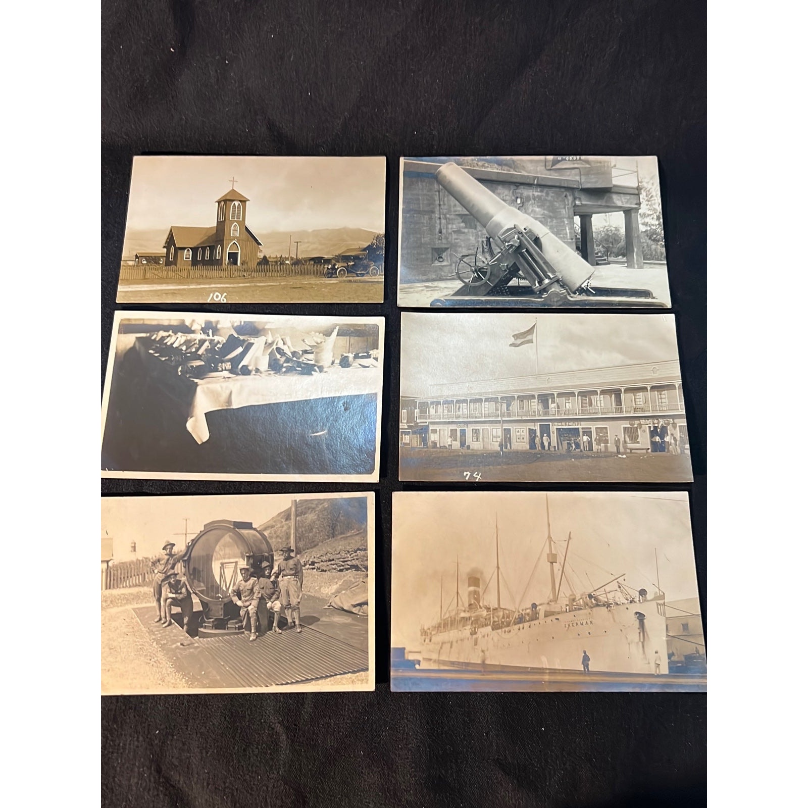 Super Rare Antique WWI Military Postcards Post Cards