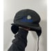 Vintage Mt. Bachelor Hat in Black with Ear Flaps and Under Chin Ties