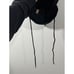 Vintage Mt. Bachelor Hat in Black with Ear Flaps and Under Chin Ties