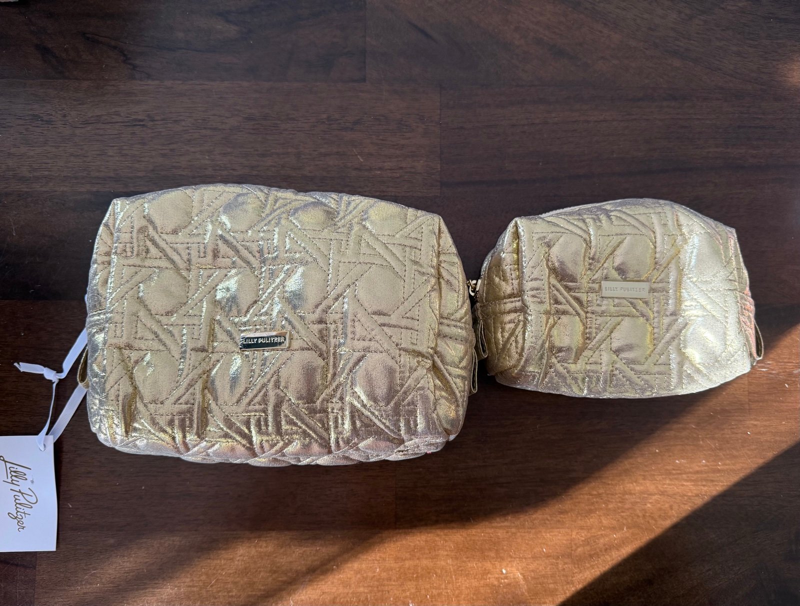 Lilly Pulitzer makeup toiletry bags