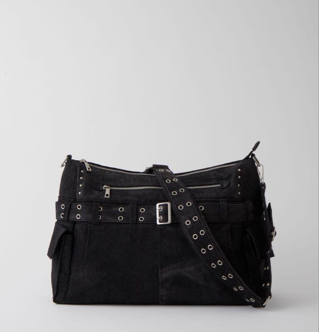 【GRANCY】DenimpantsStyle ShoulderBag No Replenishment】GRANCY Denim Pants Style Shoulder Bag