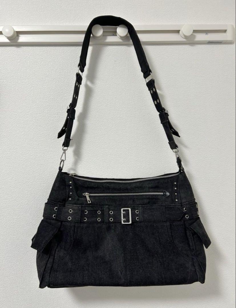【GRANCY】DenimpantsStyle ShoulderBag No Replenishment】GRANCY Denim Pants Style Shoulder Bag